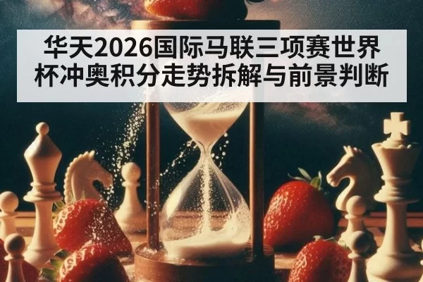 华天2026国际马联三项赛世界杯冲奥积分走势拆解与前景判断